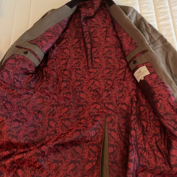 Hawes & Curtis Jermyn Street London Tailored Brown Long Coat - Size 40 - Picture 2 of 3